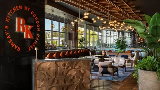 Celebrity chef Gordon Ramsay opens Ramsay’s Kitchen at Four Seasons Hotel St. Louis, offering global cuisine and stunning views of the Gateway Arch and Mississippi River.