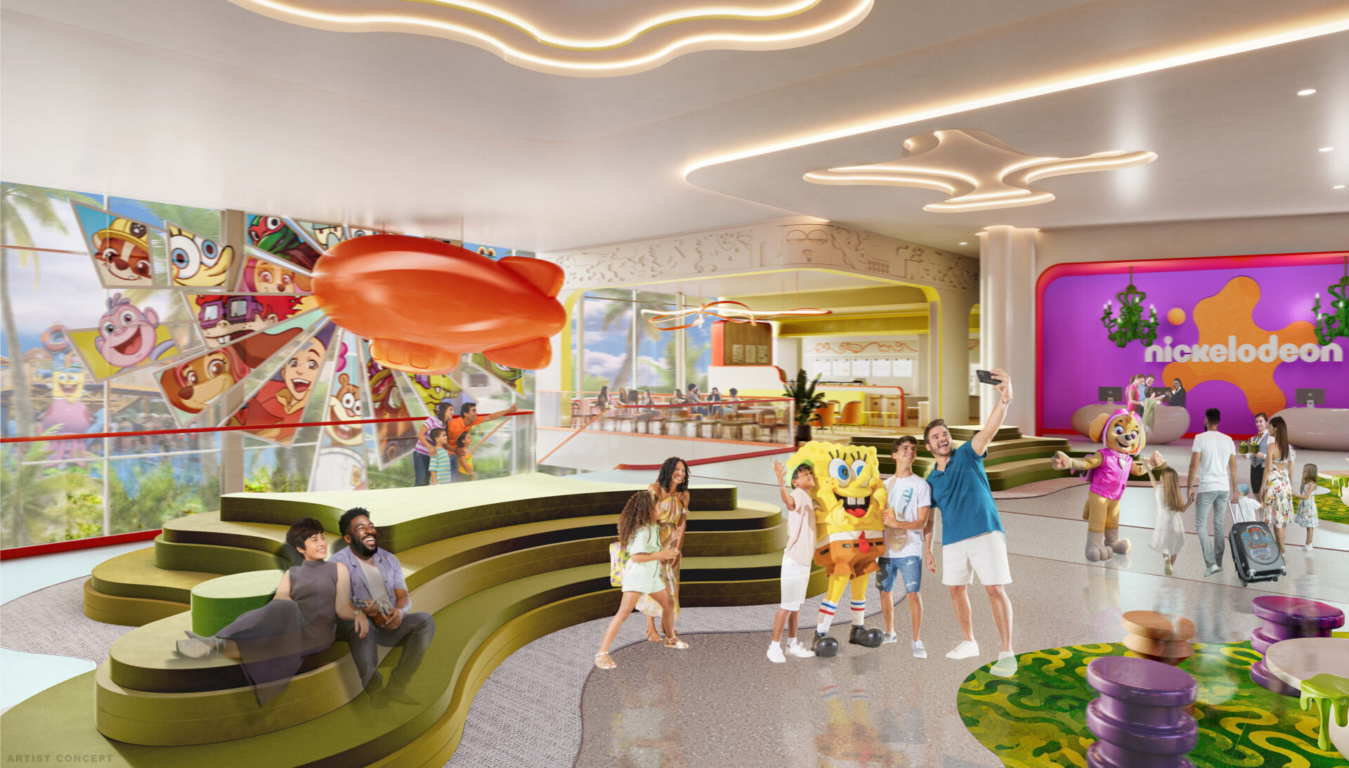 Nickelodeon Hotels & Resorts Orlando, opening in Kissimmee in 2026, promises immersive family fun with themed rooms, beloved characters, and luxury amenities in Florida's sunny heart.