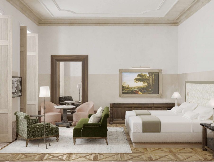 Mandarin Oriental announces a luxury hotel in Rome, set to open in 2026. Located in 19th-century villas, it will feature 108 guestrooms, six dining options, and a top-tier spa.