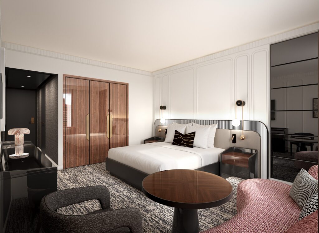 Sofitel New York announces an extensive renovation to celebrate Sofitel’s 60th anniversary. The project includes refurbishing all guestrooms, suites, and public areas, blending Parisian elegance with New York’s urban vibrancy.