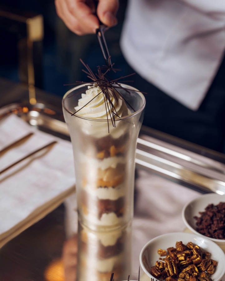 Shai Salon at Four Seasons Resort Dubai launches a new summer dessert range featuring an ice cream trolley and exquisite vitrine desserts crafted by Pastry Chef Nicolas Lambert.