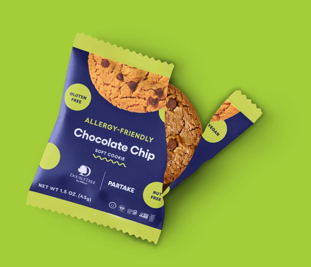 Celebrate National Chocolate Chip Cookie Day on August 4 with a free warm chocolate chip cookie or an allergy-friendly version at any DoubleTree by Hilton hotel in the U.S.