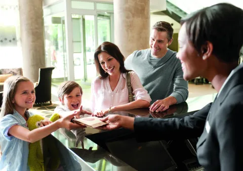 Celebrate National Chocolate Chip Cookie Day on August 4 with a free warm chocolate chip cookie or an allergy-friendly version at any DoubleTree by Hilton hotel in the U.S.