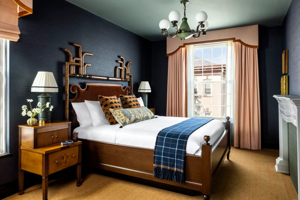 Graduate Princeton, a boutique hotel on Nassau Street, offers a luxurious retreat with 180 rooms, blending historic charm with modern design, directly across from Princeton University.