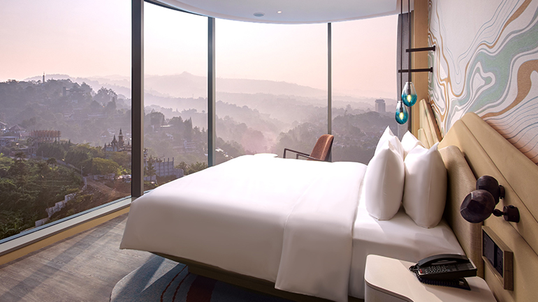 Hotel Indigo Bandung Dago Pakar opens in Indonesia, offering 277 rooms with Sundanese-inspired design, stunning views, and unique dining experiences in the scenic highlands of Bandung.