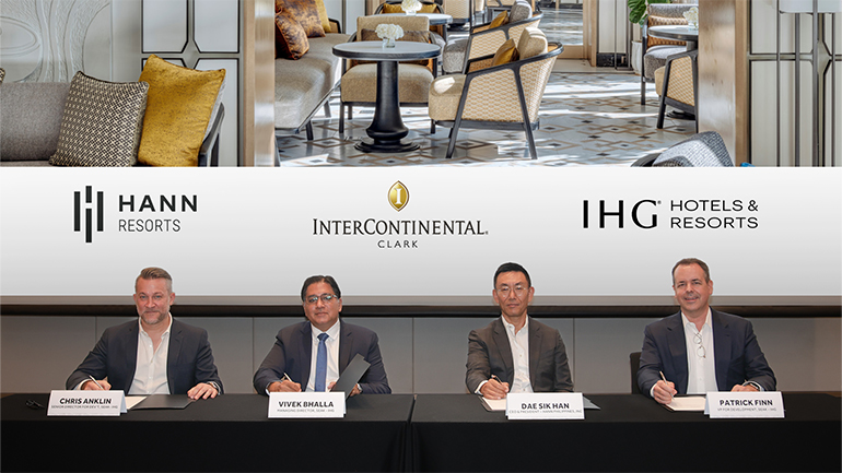 IHG Hotels & Resorts reintroduces InterContinental Hotels to the Philippines at Hann Reserve, New Clark City, featuring luxury accommodations, golf courses, and exclusive amenities.