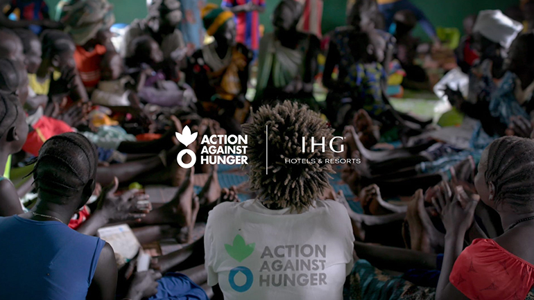 IHG Hotels & Resorts partners with Action Against Hunger to combat global food insecurity, supporting nutrition programs and enabling guests to donate rewards points to help those in need.