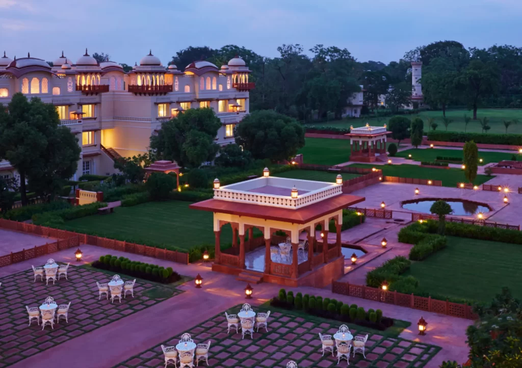 Discover five stunning Taj Hotels venues for your dream destination wedding, offering luxurious settings and exceptional service, from historic palaces to serene gardens, ensuring unforgettable celebrations.