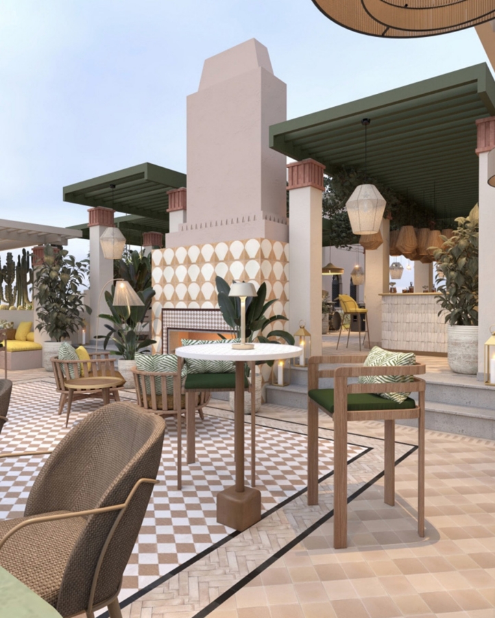 Discover Zest Rooftop Bar at Four Seasons Resort Marrakech, a vibrant new venue offering panoramic views, creative cocktails, and a stylish Moroccan ambiance for year-round socializing.