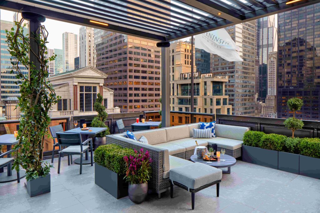 The Peninsula New York unveils its stunning redesign, featuring updated guest rooms, suites, public spaces, and a reimagined rooftop bar, blending 1920s glamour with modern luxury.