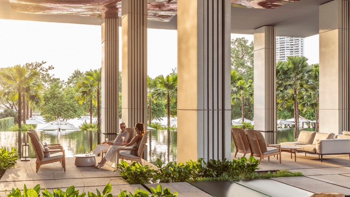 Four Seasons Hotel Bangkok at Chao Phraya River ranks 14th on the 2024 World's 50 Best Hotels list, celebrated for its riverside setting, stunning design, and exceptional hospitality.