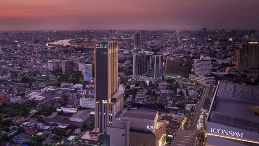 Hilton expands in Thailand with new openings in Bangkok and Rayong, strengthening its position as the largest hospitality market in Southeast Asia and catering to growing tourism demand.