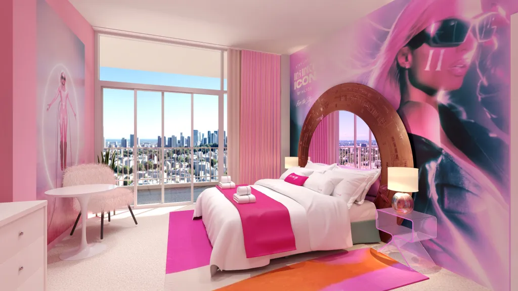 Hilton debuts the ‘Stay Like an Infinite Icon’ suites, co-designed by Paris Hilton, offering guests a glamorous, pink-filled experience inspired by her lifestyle at The Beverly Hilton.