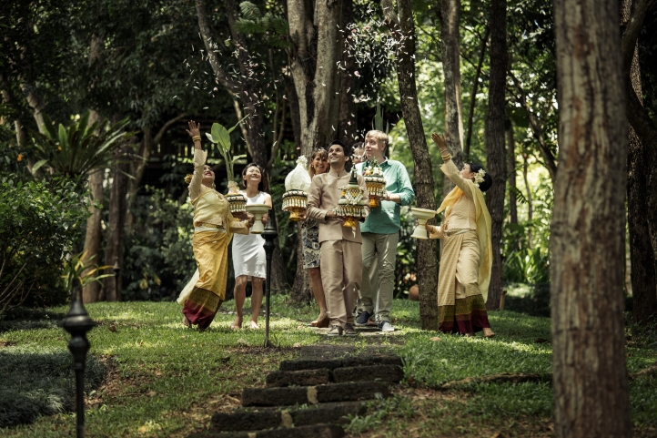 Four Seasons Resorts Thailand offers idyllic settings for weddings, from beachfront ceremonies in Koh Samui to serene rice paddies in Chiang Mai, blending luxury with authentic Thai traditions.