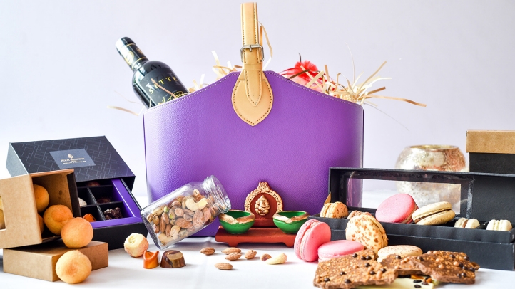 Celebrate Diwali with exclusive gift hampers from Four Seasons Hotel Bengaluru, featuring gourmet delights and locally sourced treats, crafted to reflect the spirit of joy and prosperity.