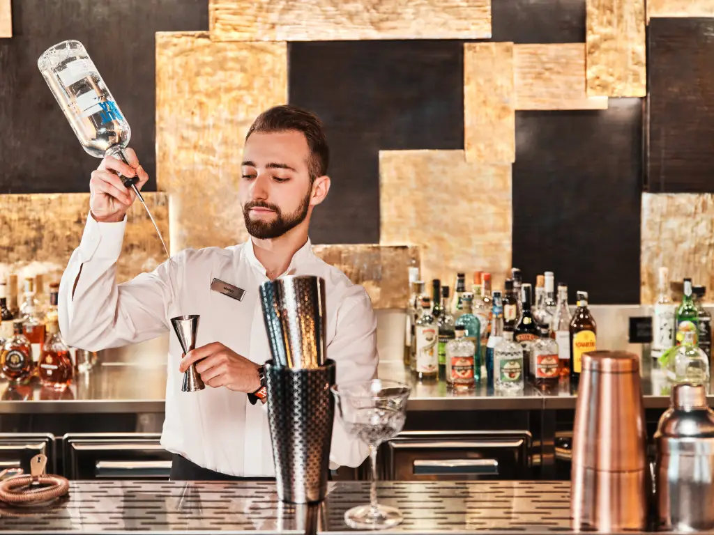 Mixologists Matteo Ciaffaroni and Paolo Pallucchini are guest favorites at Hilton Rome Eur La Lama’s Blade Bar, known for their creative cocktails, friendly service, and unforgettable experiences.