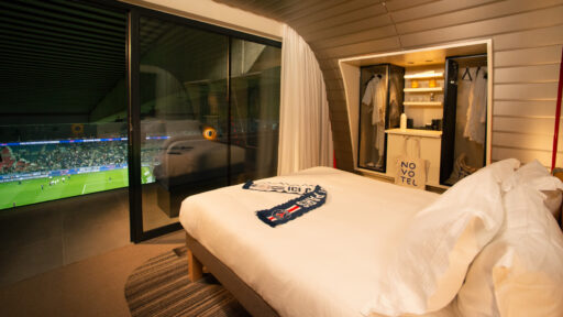 Novotel and Paris Saint-Germain launch "La Suite Novotel by ALL.com," the world’s first hotel room in a football stadium, offering a unique match-day experience at Parc des Princes.