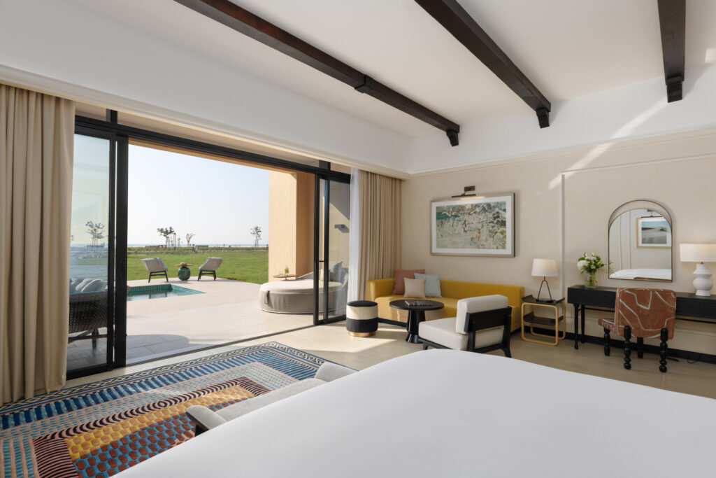 Sofitel unveils the luxurious Al Hamra Beach Resort in Ras Al Khaimah, UAE, blending French elegance with Arabic culture, featuring 292 rooms, fine dining, and a Clarins spa.