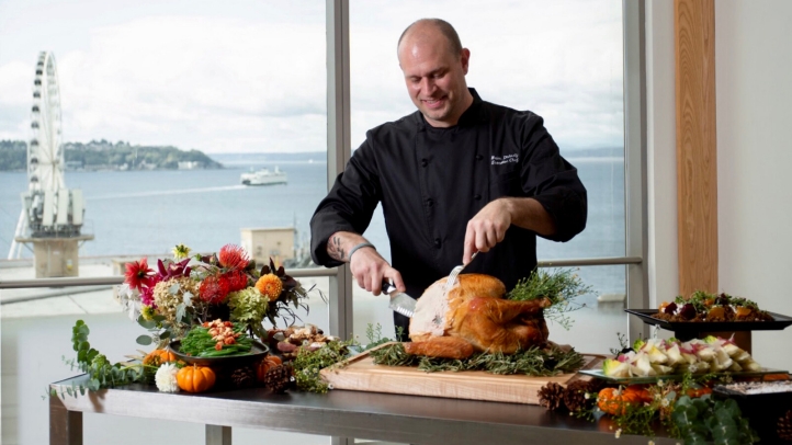 Celebrate the holidays at Four Seasons Hotel Seattle with festive events, seasonal dining, and luxurious experiences, from Thanksgiving feasts to New Year's Eve celebrations and holiday workshops.