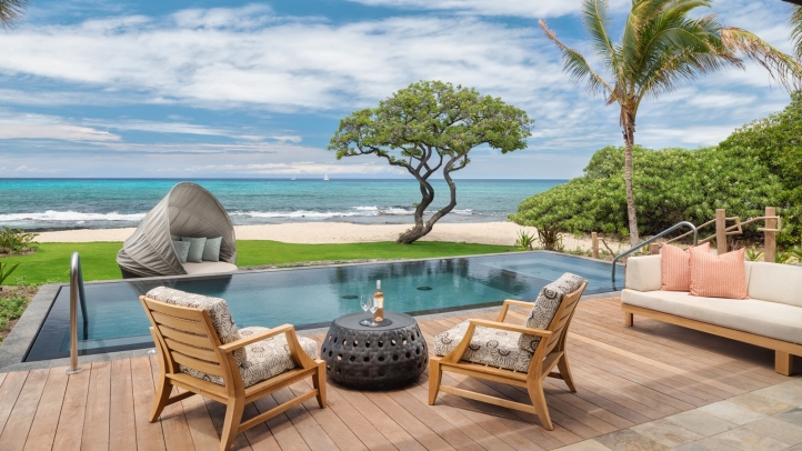 Four Seasons Resort Hualalai receives two keys from the Michelin Guide, recognizing its exceptional service, luxurious design, and commitment to providing a premier Hawaiian experience.