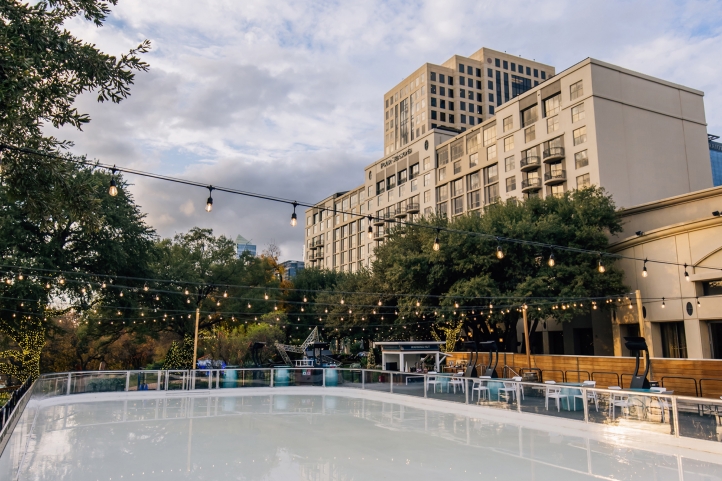 Experience winter magic at Four Seasons Hotel Austin as Ice Rodeo returns from November 22, 2024, to January 5, 2025, with ice skating, festive cabins, holiday décor, and seasonal treats.