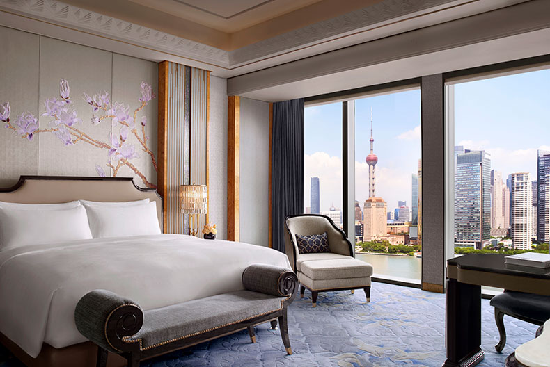 St. Regis Hotels & Resorts celebrates the opening of its 60th property, The St. Regis on the Bund, Shanghai, blending timeless luxury with stunning views and rich cultural heritage.