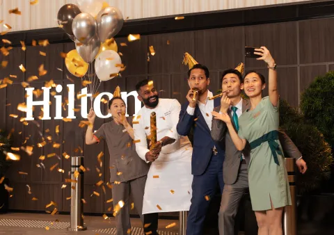 Hilton celebrates its 8th consecutive year as the top-ranked hospitality company by Great Place to Work and Fortune, recognized for its exceptional workplace culture worldwide.