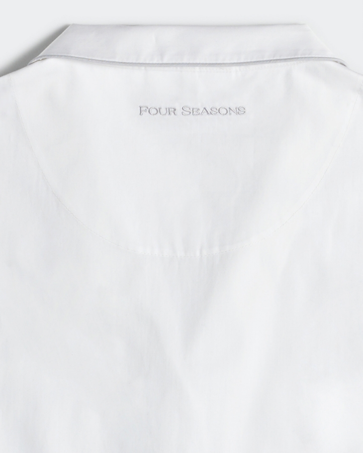 Four Seasons debuts its luxurious "Hotel Pajamas" collection, blending comfort and style with premium Oxford Sateen fabric, classic piping, and signature details—bringing hotel elegance to home.