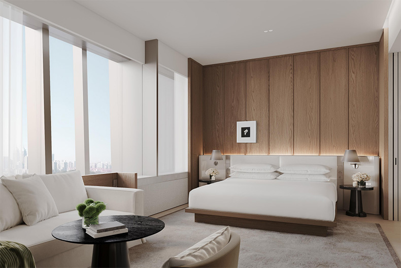 Marriott plans to debut The Shanghai EDITION, Changfeng Park in 2026, blending refined design, luxury service, and serene park-side views in Shanghai’s vibrant Putuo District.