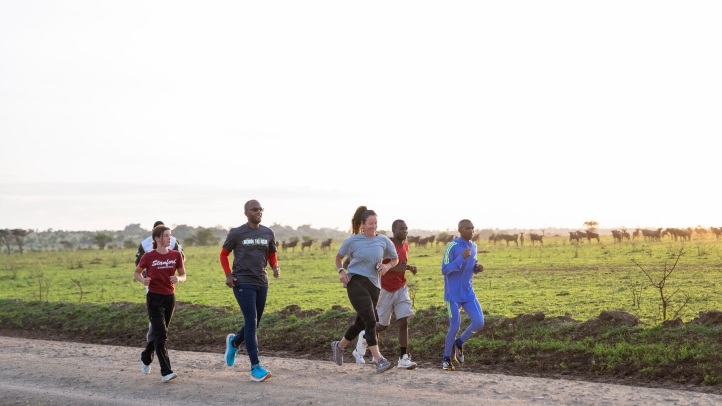 Join Tanzanian marathon runner Alphonce Simbu for guided runs through the Serengeti this festive season, blending adventure, wildlife, and luxury at Four Seasons Safari Lodge.