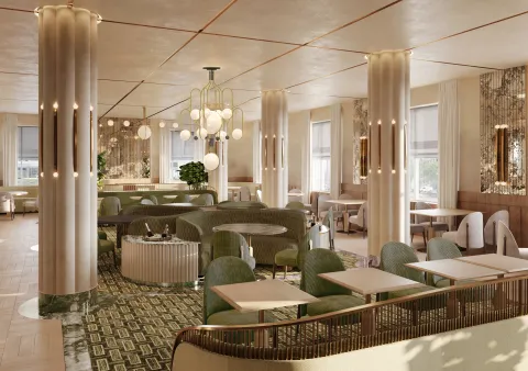 Waldorf Astoria New York announces Lex Yard, a two-story American brasserie by Chef Michael Anthony, debuting spring 2025 with seasonal, sustainable, and refined cuisine.