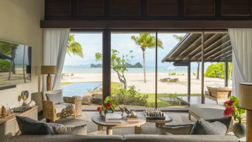 Escape to the newly refreshed Two-Bedroom Beach Villas with Pool at Four Seasons Resort Langkawi, blending luxury and nature for an unforgettable Andaman Sea retreat.