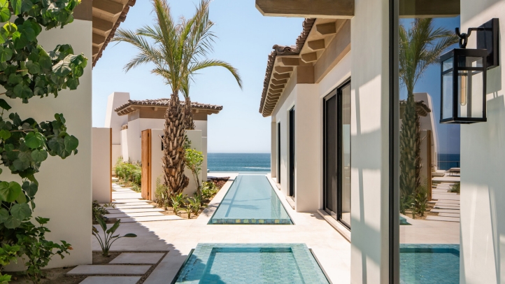 Experience Four Seasons Cabo San Lucas at Cabo Del Sol, where modern luxury meets Mexican heritage. Discover stunning design, artisanal details, oceanfront elegance, and cultural charm.