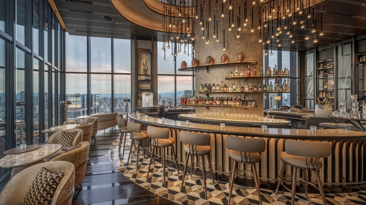 Discover Bar Bota at Four Seasons Hotel Osaka, a chic cocktail destination on the 37th floor featuring inventive Japanese-inspired drinks, stunning city views, and local flavors.