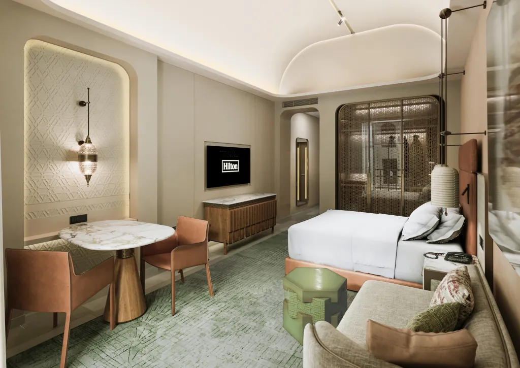 Hilton plans to triple its footprint in Egypt with 25 new hotels, expanding to over 40 properties, creating 5,000 jobs, and introducing new lifestyle and resort brands.