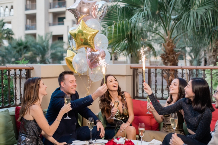 Celebrate New Year's Eve 2024 in Dubai at Four Seasons Jumeirah Beach with gourmet dining, rooftop parties, beachfront galas, and breathtaking fireworks displays.