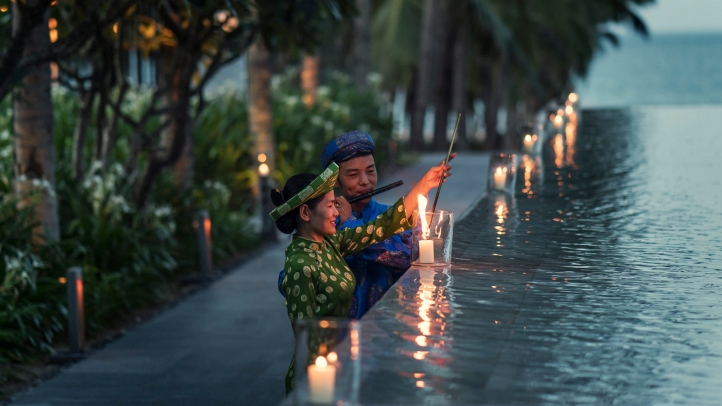 Celebrate Tet 2025 at Four Seasons Resort The Nam Hai with cultural traditions, gourmet feasts, and wellness experiences, welcoming the Year of the Wood Snake in vibrant style.