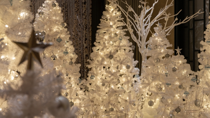 Experience a magical Winter Wonderland in Suite 1026 at Four Seasons Hotel Bangkok, featuring snow-dusted decor, festive menus, bespoke cocktails, and unforgettable holiday charm.