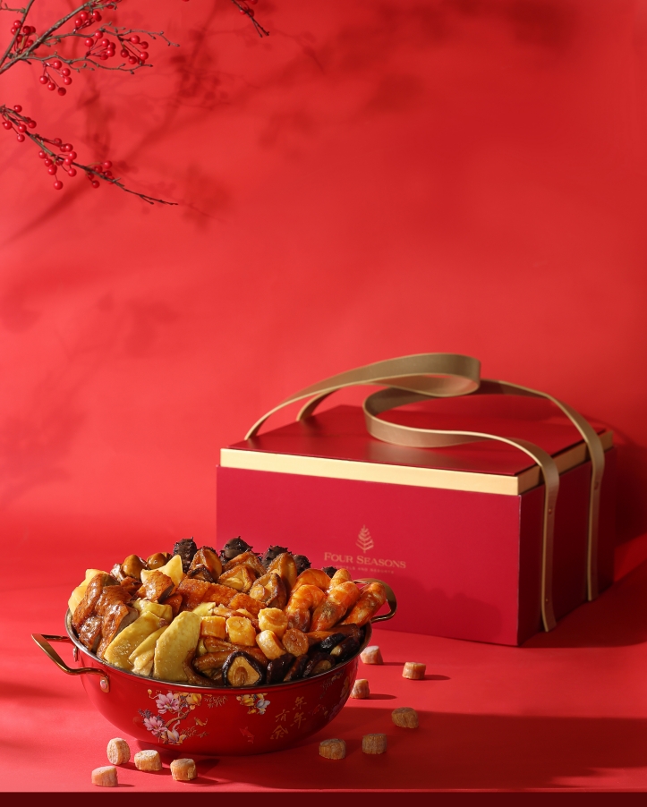 Celebrate Chinese New Year at Four Seasons Hotel Dalian with festive menus, themed afternoon tea, signature poon choi, and symbolic Cantonese dishes for joyful gatherings.