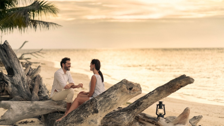 Escape to Four Seasons Resort Seychelles at Desroches Island for a secluded Valentine’s retreat with spa indulgence, intimate dining, and unique moments with baby tortoises.