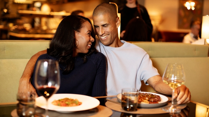 Celebrate love at Four Seasons Hotel Minneapolis with romantic dining at Mara, cozy Nordic Village cabins, indulgent spa treatments, and a special third-night-free offer.