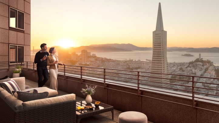 Celebrate love at Four Seasons Hotel San Francisco at Embarcadero with romantic dining at Orafo, heartfelt *Love Notes*, and luxurious stays overlooking the city skyline.