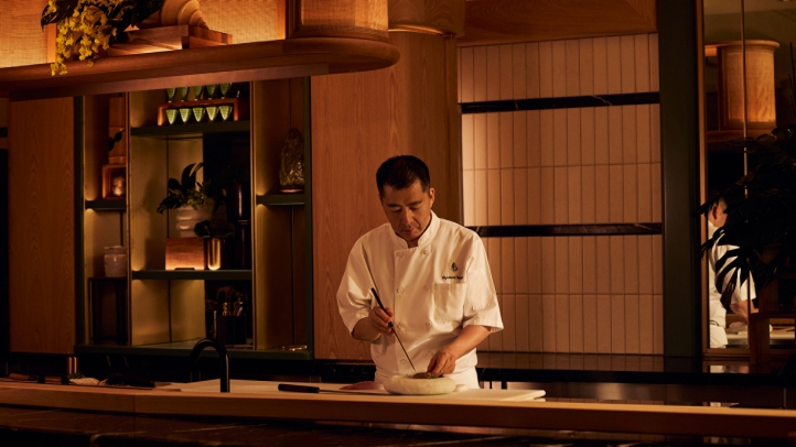 Four Seasons Resort Maui debuts KOMO, an intimate dining experience blending Japanese culinary mastery with Hawaiian hospitality, featuring omakase, rare seafood, and fine sake.