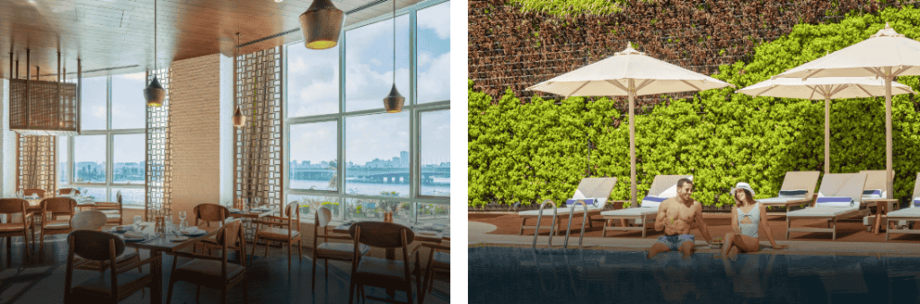 Hilton Cairo Nile Maadi debuts with luxury accommodations, scenic Nile views, world-class dining, a spa, and top-tier event spaces in Cairo’s upscale Maadi district.