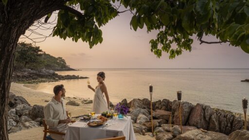 Escape to Four Seasons Resort Koh Samui for a romantic retreat with private villas, beachfront dining, sunset cruises, and spa rituals designed for couples.