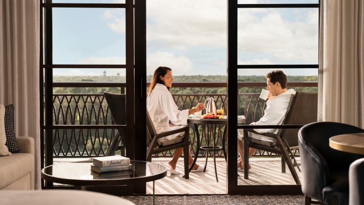 Celebrate Valentine’s Day at Four Seasons Resort Orlando with romantic dining, spa treatments, and luxurious getaways, including a Michelin-starred dinner at Capa.