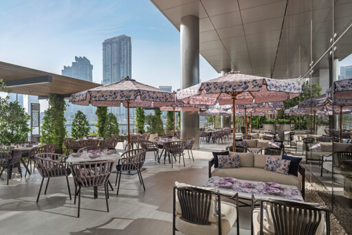 The St. Regis Downtown Dubai debuts the Ginori Terrace, an elegant waterfront dining space in partnership with Italian porcelain brand Ginori 1735, blending art and cuisine.