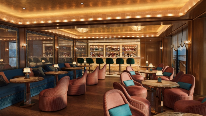 Experience world-class dining aboard Four Seasons I, launching in 2026, with 11 unique restaurants and bars offering omakase, Mediterranean cuisine, and crafted cocktails.