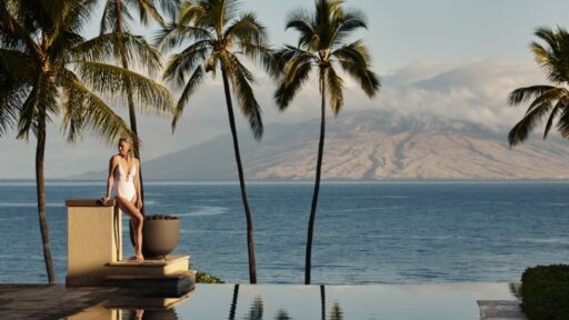 Experience *The White Lotus* in luxury at Four Seasons Resort Maui with exclusive cabanas, themed cocktails, a full moon party, and a serene spa ritual at the iconic Adult Pool.