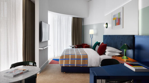 Kimpton debuts in Germany with Kimpton Main Frankfurt, blending Bauhaus design, pet-friendly perks, rooftop views, and laid-back luxury in the heart of the financial district.